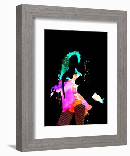 Beyonce Watercolor-Lana Feldman-Framed Premium Giclee Print