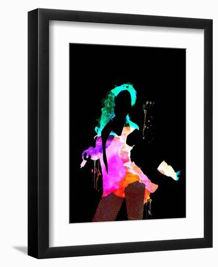 Beyonce Watercolor-Lana Feldman-Framed Premium Giclee Print