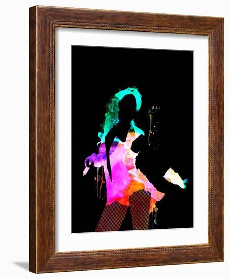 Beyonce Watercolor-Lana Feldman-Framed Art Print