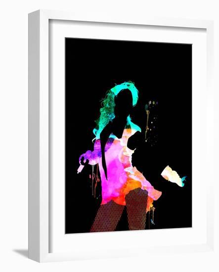 Beyonce Watercolor-Lana Feldman-Framed Art Print