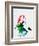 Beyoncé Watercolor-Lana Feldman-Framed Art Print