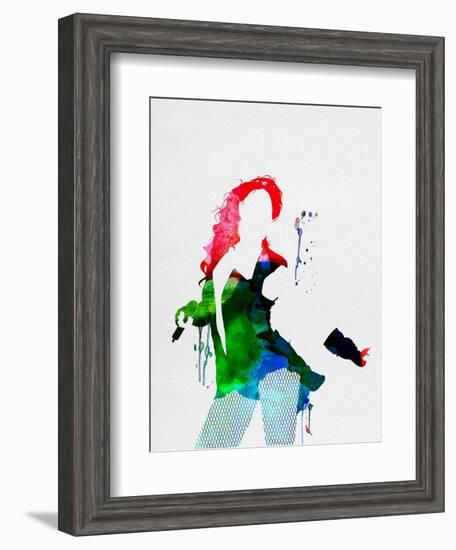 Beyoncé Watercolor-Lana Feldman-Framed Art Print