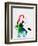 Beyoncé Watercolor-Lana Feldman-Framed Art Print