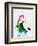 Beyoncé Watercolor-Lana Feldman-Framed Premium Giclee Print