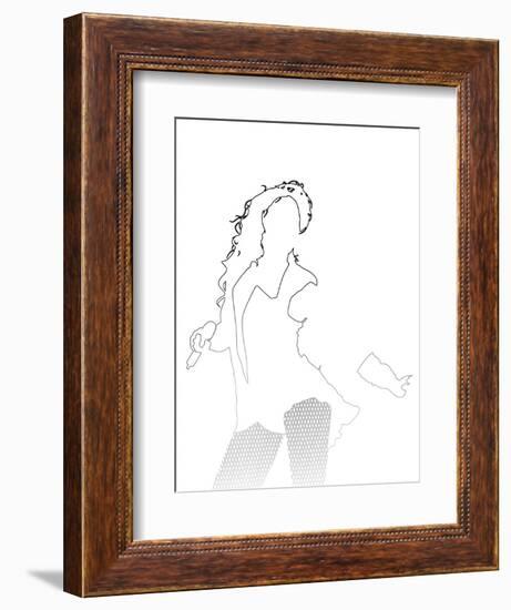 Beyonce-Logan Huxley-Framed Art Print