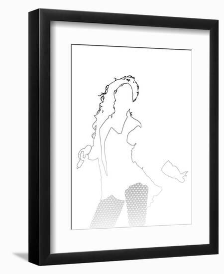 Beyonce-Logan Huxley-Framed Art Print