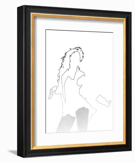 Beyonce-Logan Huxley-Framed Art Print