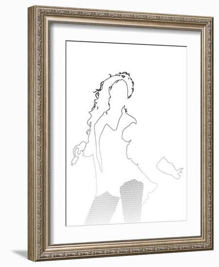 Beyonce-Logan Huxley-Framed Premium Giclee Print