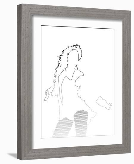 Beyonce-Logan Huxley-Framed Premium Giclee Print