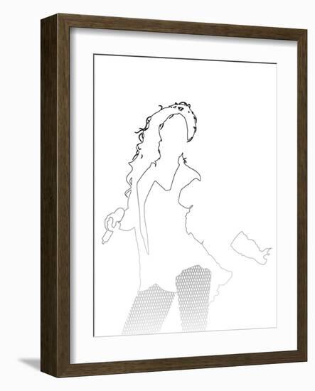 Beyonce-Logan Huxley-Framed Premium Giclee Print