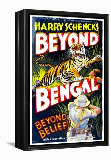 Beyond Bengal, 1934-null-Framed Stretched Canvas