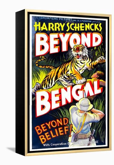 Beyond Bengal, 1934-null-Framed Stretched Canvas