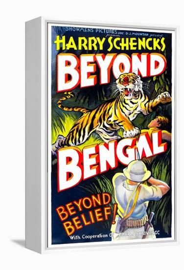 Beyond Bengal, 1934-null-Framed Stretched Canvas