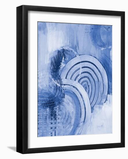 Beyond Indigo Vertical-Lanie Loreth-Framed Art Print