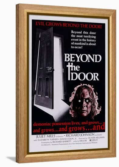 Beyond the Door, 1974-null-Framed Stretched Canvas