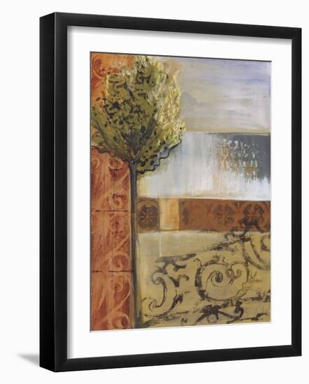 Beyond the Gate-Leslie Bernsen-Framed Giclee Print