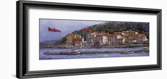 Beyond the Jetty-Malcolm Surridge-Framed Giclee Print