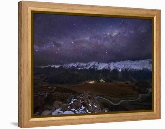 Beyond the Plains: Touching the Sky-Yan Zhang-Framed Premier Image Canvas