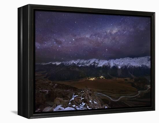 Beyond the Plains: Touching the Sky-Yan Zhang-Framed Premier Image Canvas