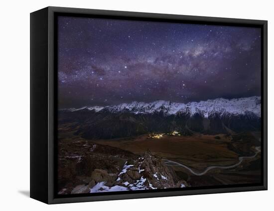 Beyond the Plains: Touching the Sky-Yan Zhang-Framed Premier Image Canvas