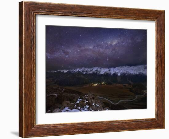 Beyond the Plains: Touching the Sky-Yan Zhang-Framed Photographic Print