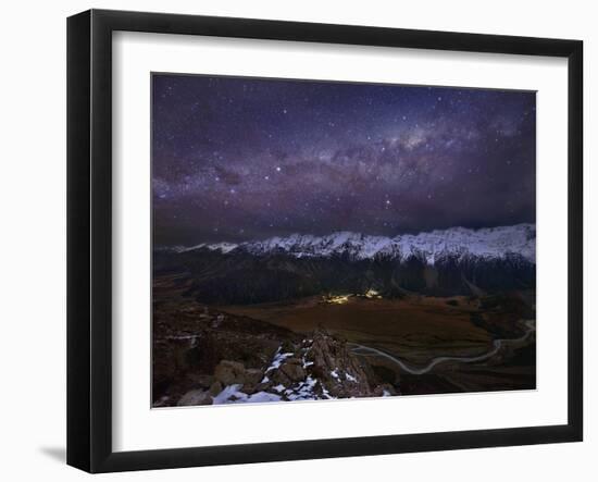 Beyond the Plains: Touching the Sky-Yan Zhang-Framed Photographic Print