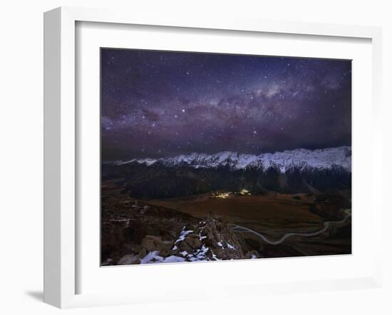 Beyond the Plains: Touching the Sky-Yan Zhang-Framed Photographic Print