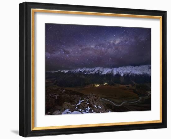 Beyond the Plains: Touching the Sky-Yan Zhang-Framed Photographic Print