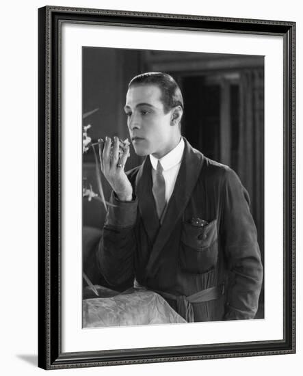 Beyond the Rocks, Rudolph Valentino, 1922-null-Framed Photo