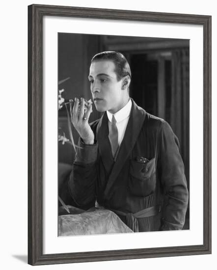 Beyond the Rocks, Rudolph Valentino, 1922--Framed Photo