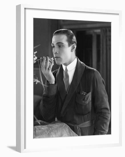 Beyond the Rocks, Rudolph Valentino, 1922--Framed Photo