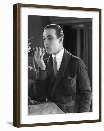 Beyond the Rocks, Rudolph Valentino, 1922--Framed Photo