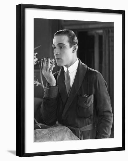 Beyond the Rocks, Rudolph Valentino, 1922--Framed Photo