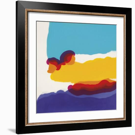 Beyond the Rooftops-null-Framed Giclee Print