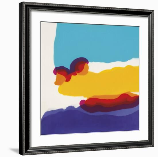 Beyond the Rooftops-null-Framed Giclee Print