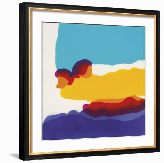 Beyond the Rooftops-null-Framed Giclee Print