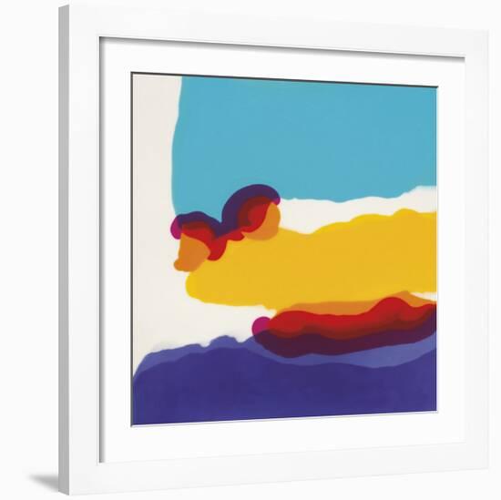 Beyond the Rooftops-null-Framed Giclee Print
