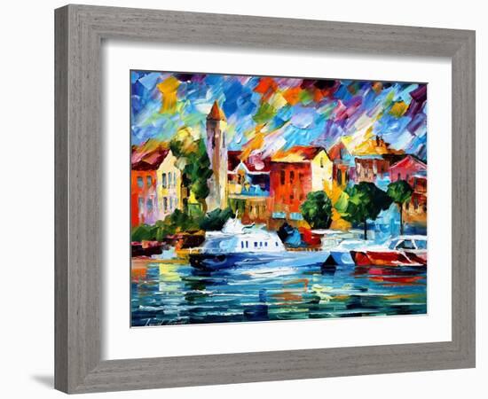 Beyond The Sea-Leonid Afremov-Framed Art Print