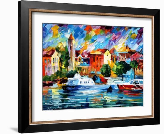 Beyond The Sea-Leonid Afremov-Framed Art Print