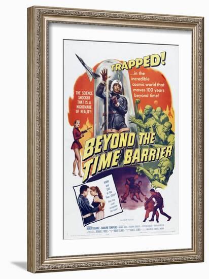 Beyond the Time Barrier-null-Framed Art Print