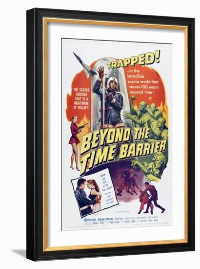 Beyond the Time Barrier-null-Framed Art Print