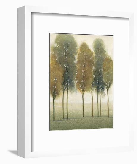 Beyond the Trees II-null-Framed Art Print