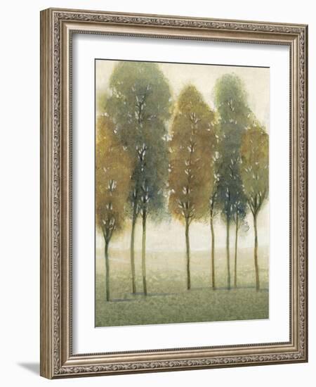 Beyond the Trees II-null-Framed Art Print