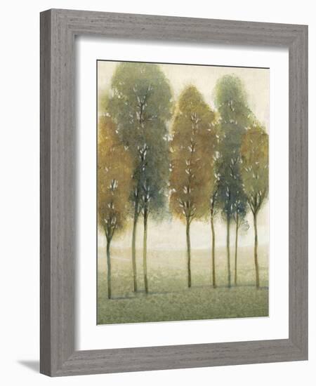 Beyond the Trees II-null-Framed Art Print