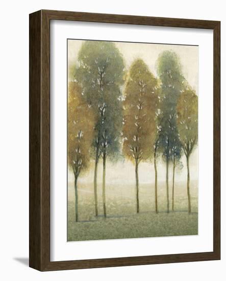 Beyond the Trees II-null-Framed Art Print