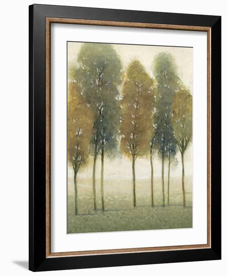 Beyond the Trees II-null-Framed Art Print