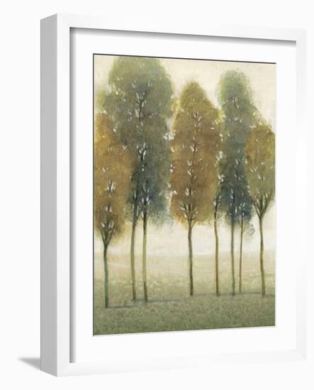 Beyond the Trees II-null-Framed Art Print