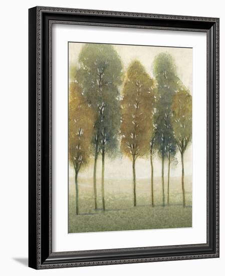 Beyond the Trees II-null-Framed Art Print