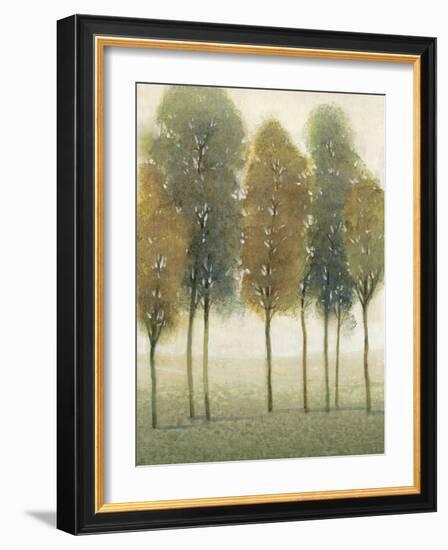 Beyond the Trees II-null-Framed Art Print