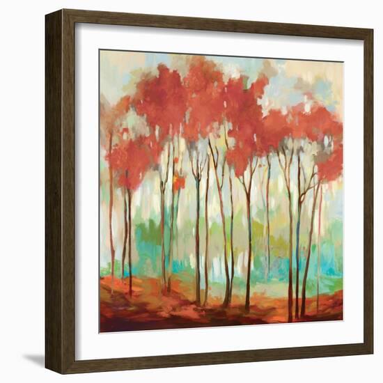 Beyond the Treetop-Allison Pearce-Framed Art Print